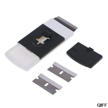 Прямая поставка и пластиковая ручка автомобиля стикер для удаления бритвы скребок керамическая стеклянная печь окна Шпатель Инструменты 25 июня