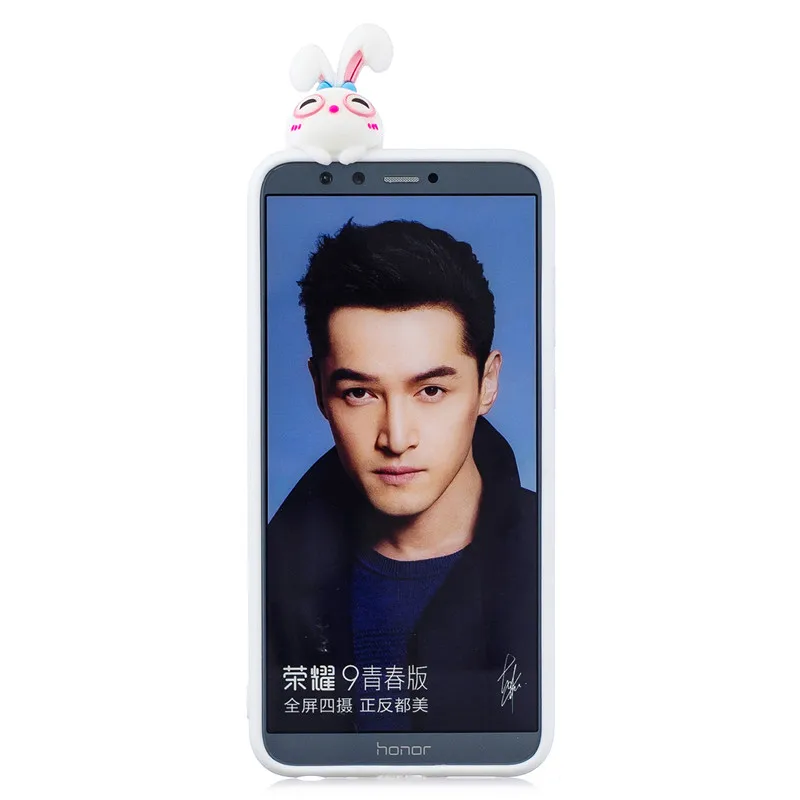 FLYKYLIN мультяшный чехол для телефона Huawei Honor 9 Lite 7X 3D кукла игрушки мягкие