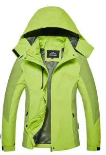 Лыжная куртка мужская водонепроницаемая зимняя куртка термо пальто для улицы Горные лыжи сноуборд куртка размера плюс бренд - Цвет: as show