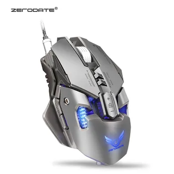 

Ecosin2 Mice & Keyboards Wired 4000dpi Gaming Mouse wired mouse backlight gaming mouse office desk desk Oct9