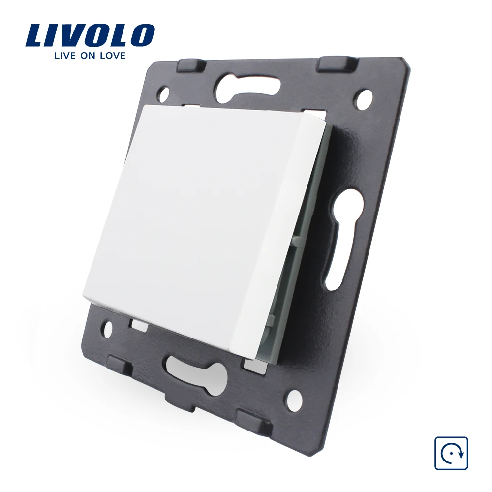 

Livolo EU Standard Reset Function Key For Wall Push Button Switch, 4 colors ,Plastic Materials, C7-K1H-11/12/13/15