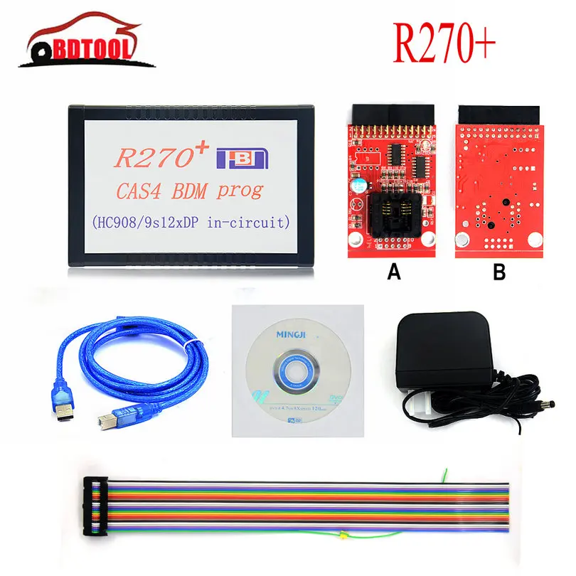 

Top Quality R270 For BMW CAS4 BDM Auto Key Programmer R270+ V1.20 CAS4 BDM Programmer