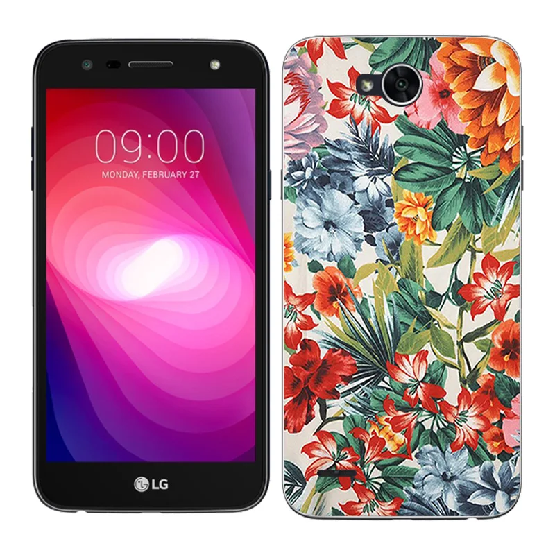 5,5 ''чехол для LG X power 2 с необычным рисунком для LG X power 2 M320 M320N, мягкие чехлы для LG X power 2, чехлы для телефонов - Цвет: 14