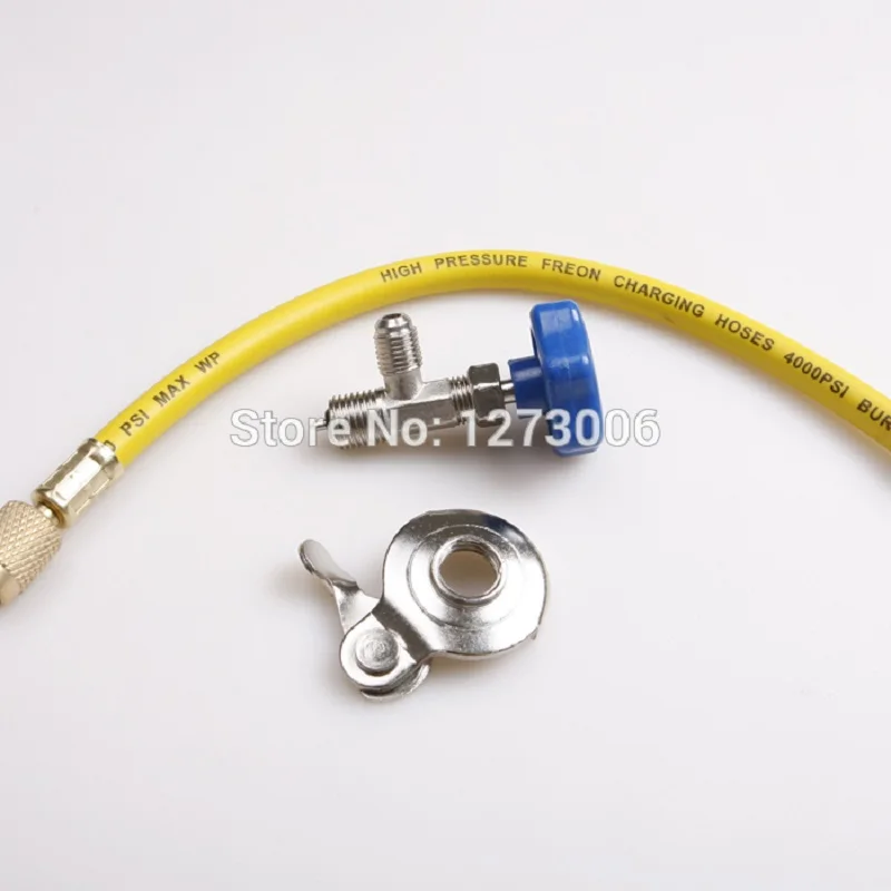 1 Set R134a R12 R22 Car Refrigerant Freon Hoses 30cm Kit Automotive