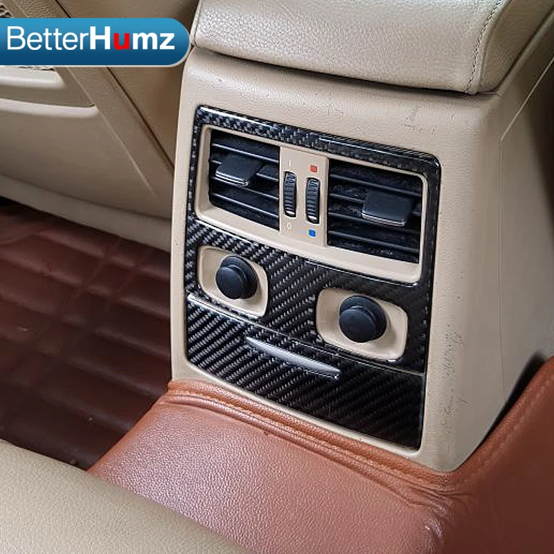 Для bmw e90 интерьер углеродного волокна заднее состояние воздуха вентиляционное