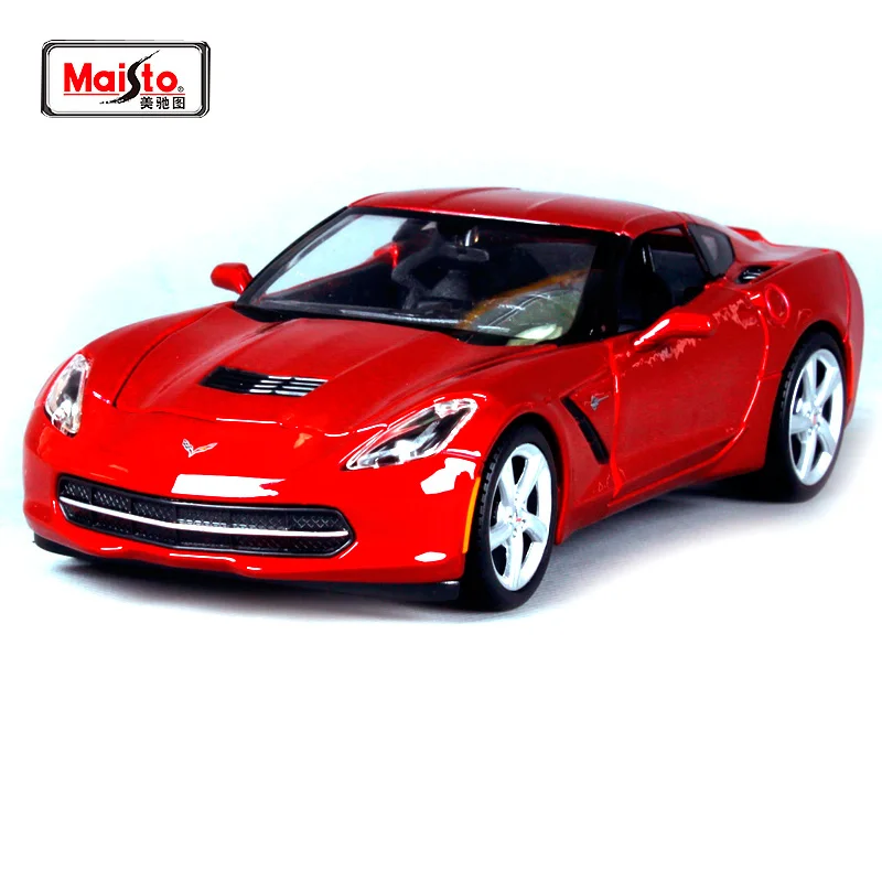 

Maisto 1:24 2014 Chvrolet Corvette Stingray C7 Coupe Diecast Model Car Toy New In Box Free Shipping 31505