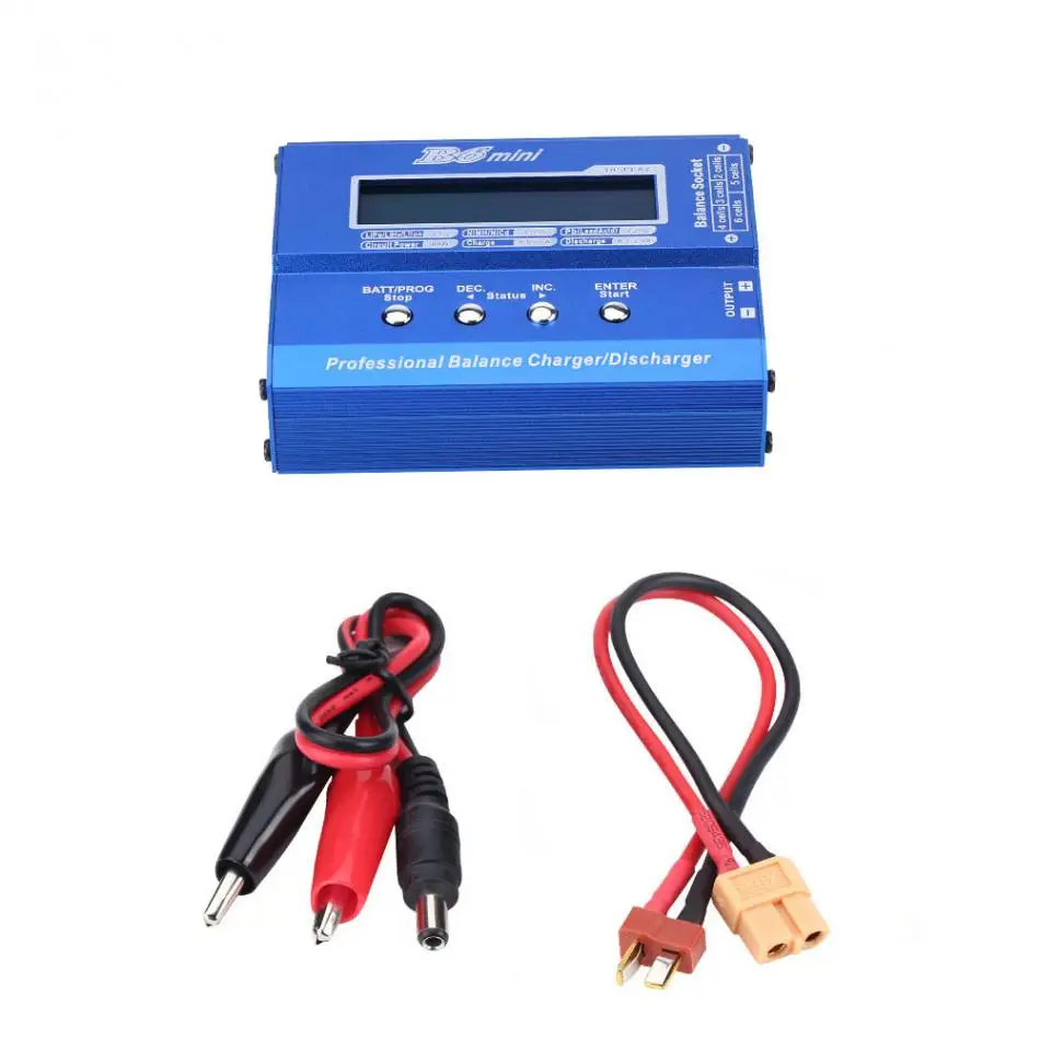 RC Lipo font b Battery b font 80W 1 6S Balance Charger Discharger for Mini Drone