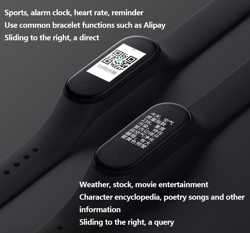 Xiaomi mi Band 4 глобальная Версия смарт-браслет mi band 4 браслет сердечного ритма фитнес цветной экран Bluetooth 5,0 китайская версия