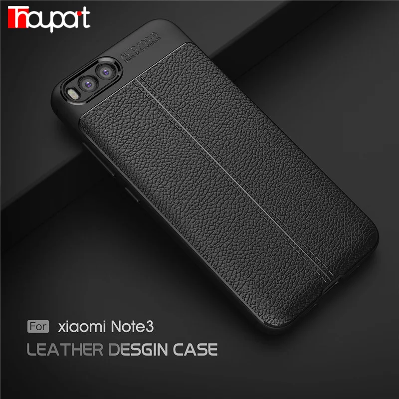 

Thouport For Xiaomi Mi Note 3 Case Silicone Rubber ShockProof Back Shell Cases For Xiaomi Note3 Cover Soft TPU Phone Protector