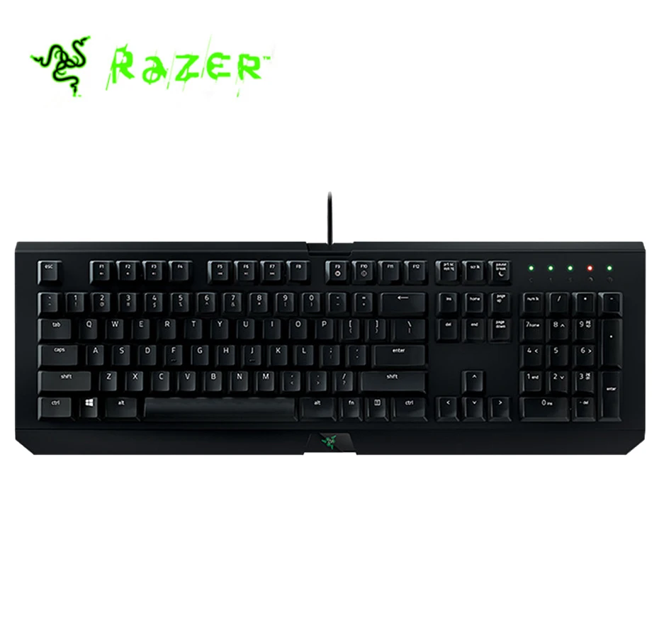 Оригинальный razer BlackWidow X Стандартный игровая клавиатура Проводная 104 ключей