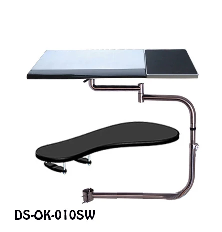 Ok010s Multifunctional Chair Clamping Keyboard Holder Lapdesk
