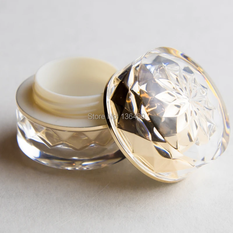 gold diamond jar