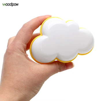 

Woodpow Creative Cloud Light Sensor Control LED Night Light Socket NightLamp Children Bedroom Bedside Lamp EU/US Plug LED Light
