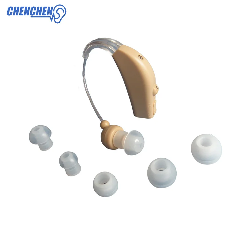 

Behind Ear Hearing Aid Rechargeable US/EU Plug High Quality Low Noise Volume Adjustable Hearing Aids Sound Amplifier Ear Care