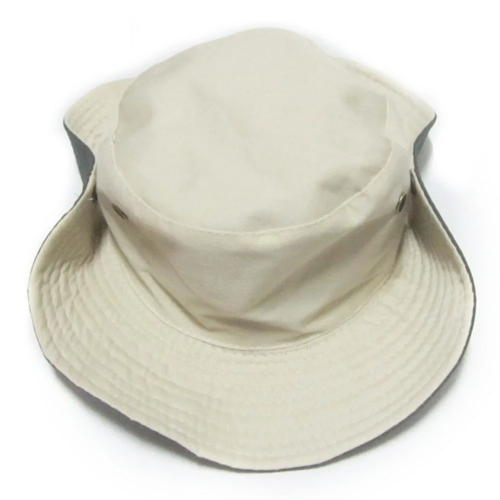 Мужская Панама, горный военный шнурок, Повседневная летняя кепка, защита от солнца на рыбалке, для охоты на открытом воздухе, с широкими полями - Цвет: Белый