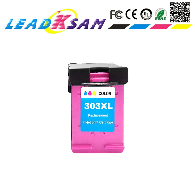 Совместимый цветной картридж для hp 303 XL 303xl ENVY фото 6020 6030 7130 7134 7830 | Компьютеры и
