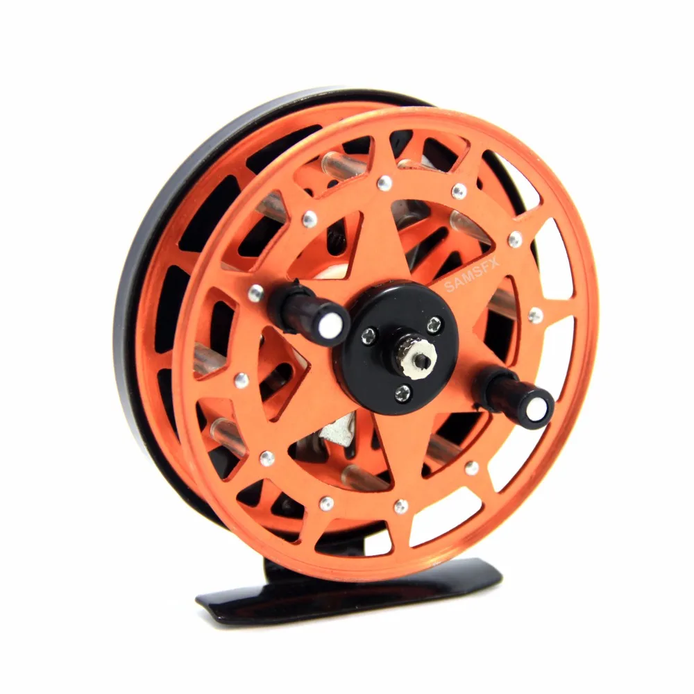 SAMSFX Fly Fishing Reel 2 Ball Bearings with CNC machined Aluminum