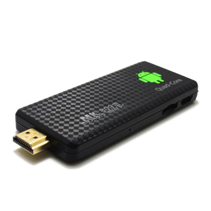 MK809 III 2GB 8GB Android 5.1 TV Dongle RK3229 Quad Core UHD 4K HDMI KODI 3D TV Stick AirPlay DLNA H.265 WiFi Smart TV Mini PC