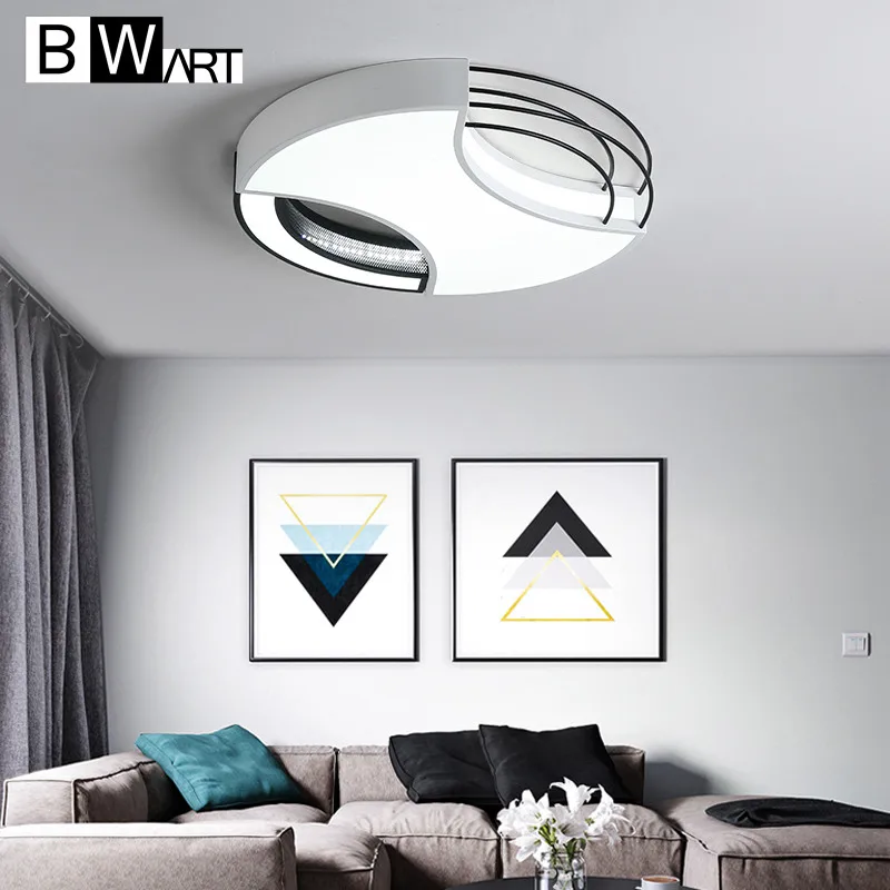 Us 122 82 11 Off Bwart Post Modern Led Ceiling Lights For Living Room Bedroom Mall Nordic Design Indoor Lighting Ceiling Lamp Fixture Luster In