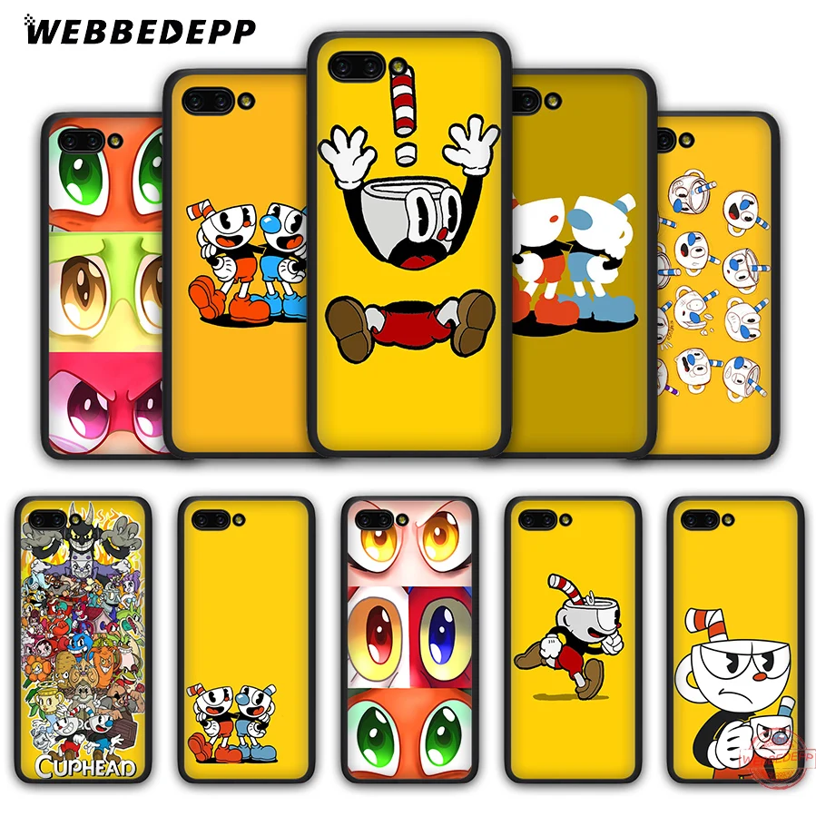 WEBBEDEPP мягкий чехол Cuphead для Honor 20 10 9 9X 8 Lite 8C 8X 7X 7C 7A 3 ГБ 6A Pro View | Мобильные телефоны и