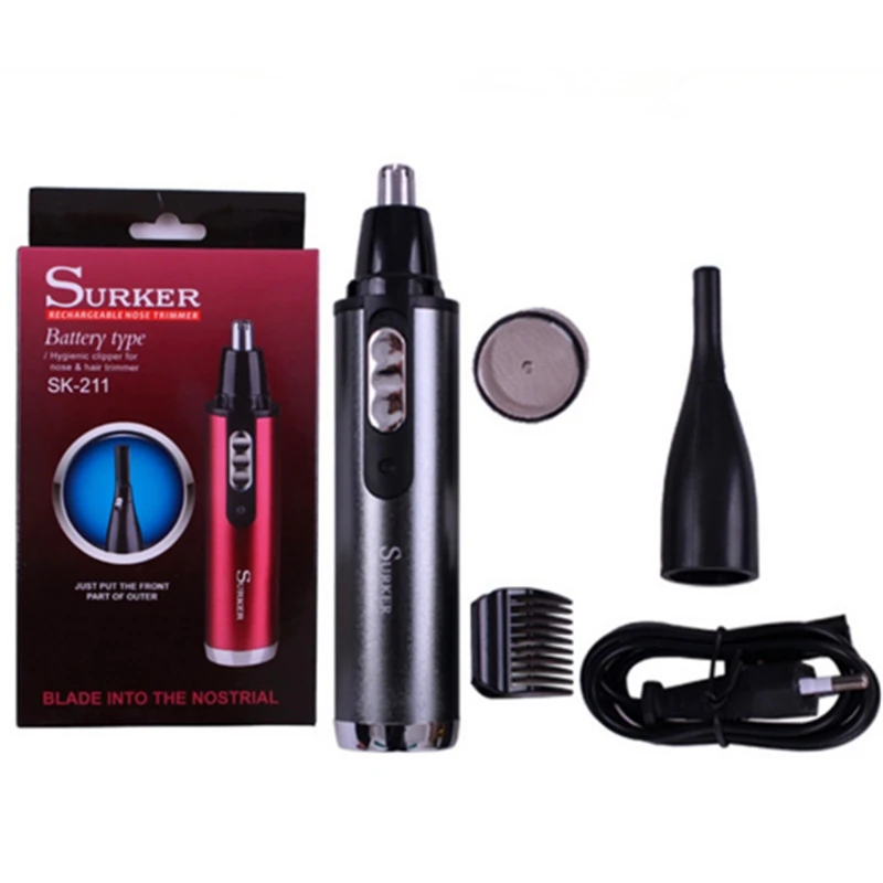

Washing Rechargeable Electric Eyebrow Ear Hair Clipper Nose Trimmer Removal Epilator,Trimmers For Razor Nose And Ears Shaver.