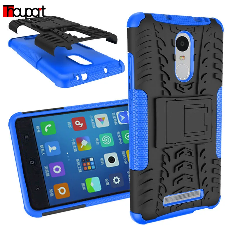 

Thouport Case For Xiaomi Redmi Note 3 Pro Prime Hybrid Silicone PC ShockProof Defender Phone Cover Armor Cases Redmi Note3 150mm
