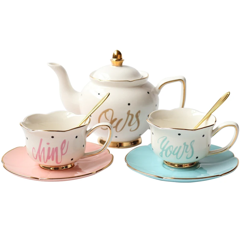 Gold-Afternoon-Tea-Cup-Saucer-Set-Coffee-Cup-Tea-pot-Set-Tea-Tray-Bridesmaid-Gift (4)