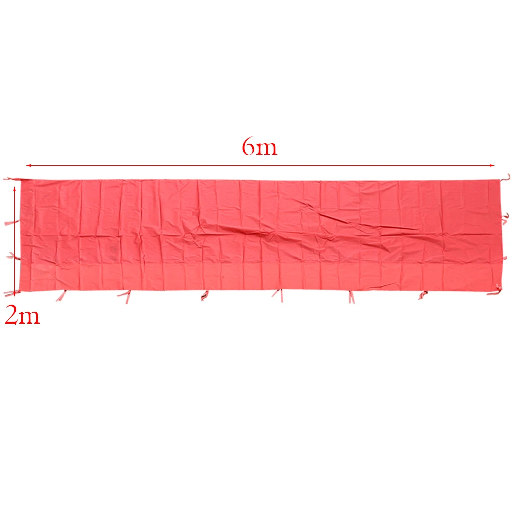  Canopy Side Wall Carport Enclosure Shelter Tent Party Sun Wall Sunshade Shelter Tarp Sidewall Sunshade for Camping Hiking 