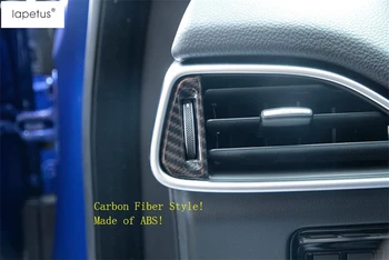 

Lapetus Accessories Fit For Jaguar F-Pace 2017 - 2020 ABS Inside Air Conditioning AC Outlet Vent Frame Molding Cover Kit Trim