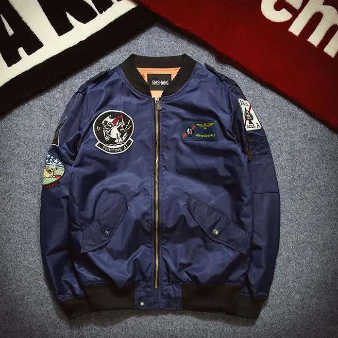 

yizlo ma1 bomber jacket men women jaqueta streetwear air force 1 mens jackets and coats veste softshell military pilot jacket