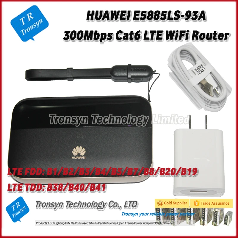 Мобильный Wi Fi Hotspot HUAWEI E5885LS 93A 300 Мбит/с 4G LTE Поддержка B1/B2/B3/B4/B5/B7/B8/B20/B19|wifi hotspot 4g|mobile 4g