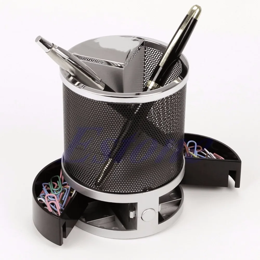 Nice Desk Mesh Pen Pencil Holder Office Supplies Multifunctional Digital Led Pens Storage Office & School Supplies