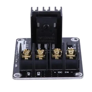 

MOS Tube High Current Load Heat Hot Bed Heatbed Power Module Expansion Board with Input Signal Connector Cable for 3D Printer
