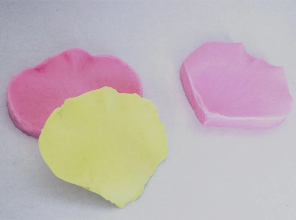 New rose flower petal shape mold clay mould cake molds soap chocolate