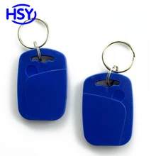 HSY 10 шт. 13,56 мГц MF брелоков ISO14443A IC Keytags RFID S50 1 К Совместимость Keychian HF брелоком