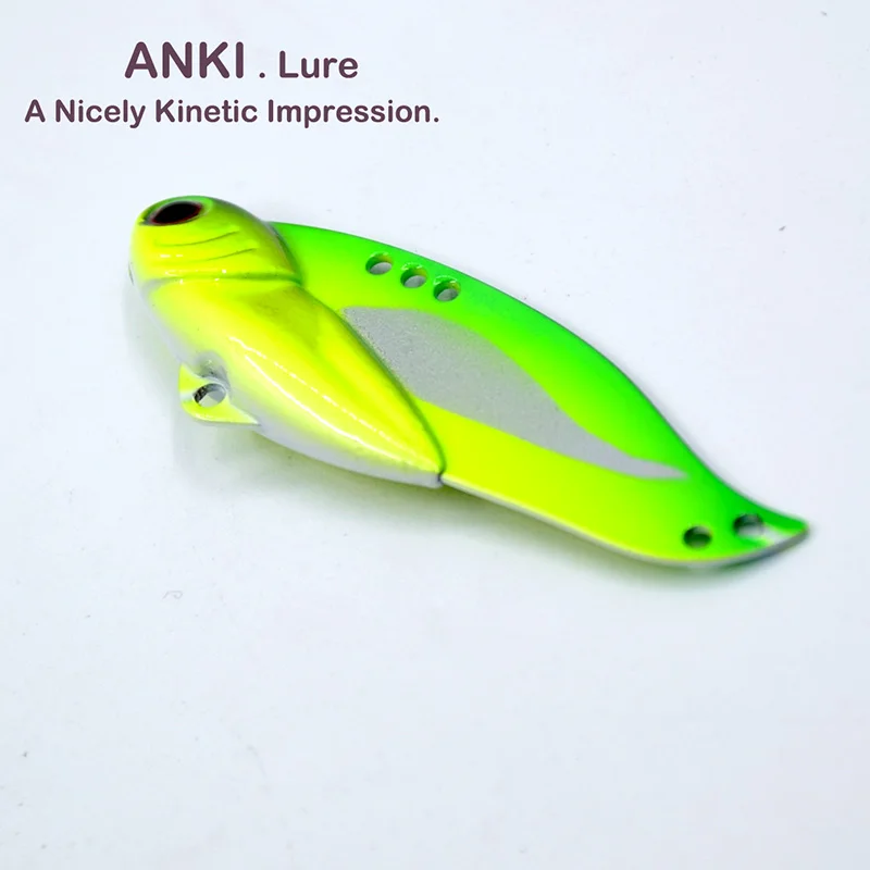 

ANKI Japan long cast 18.5g 5.5cm VIBRATION minnow crank Wobblers Fishing lure Bait sharp HOOK with additional hole for spoon