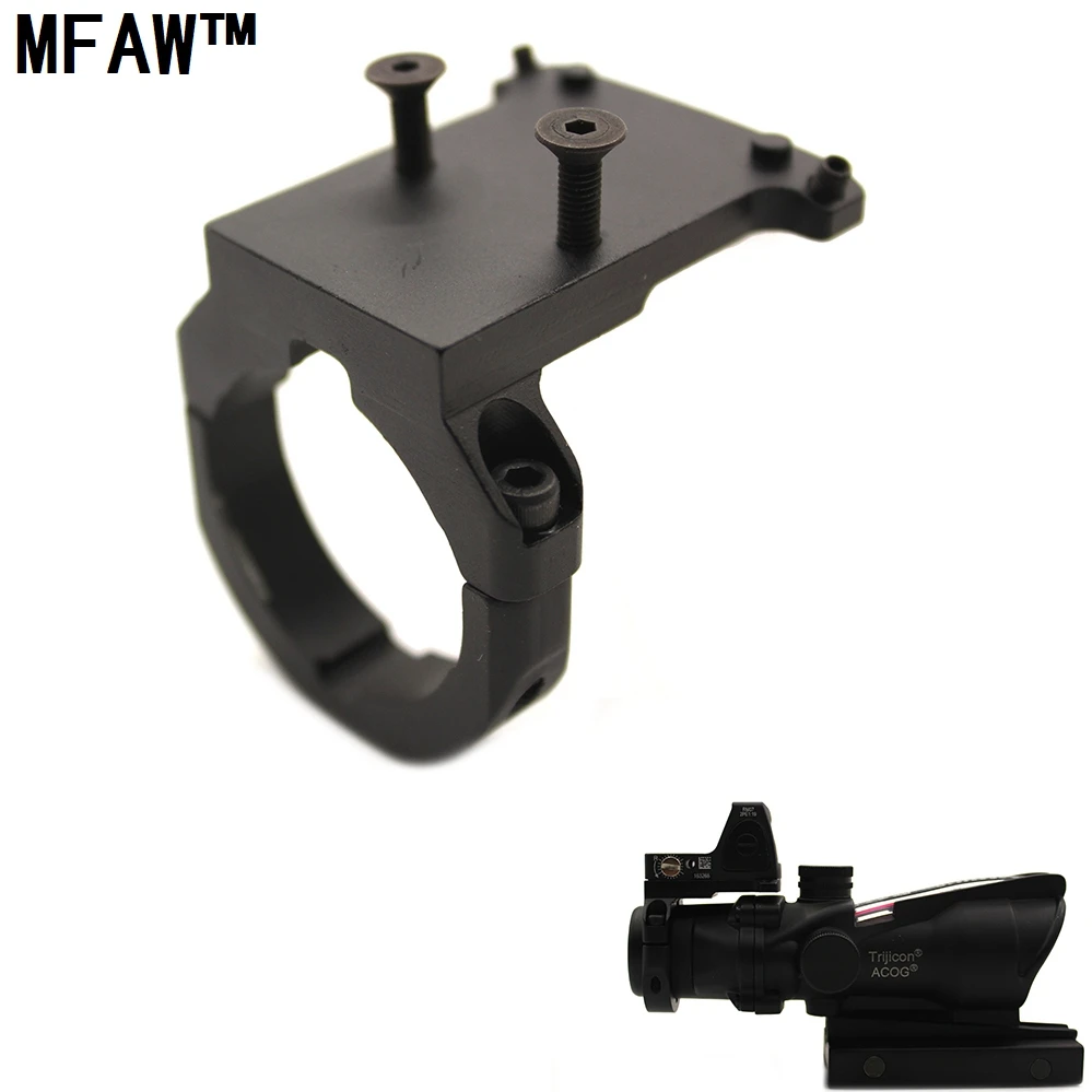 Ruggedized Miniature RMR Red Dot Reflex Sight Mount Base For