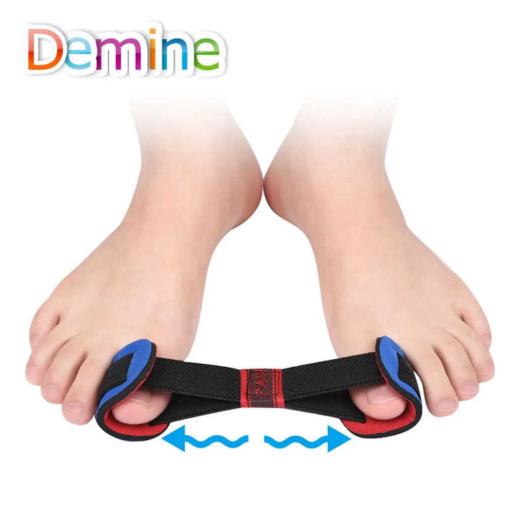 

Demine 5pcs/sets Hallux Valgus Orthotics Gel Stretch Nylon Pad Silicone Separators for Corrective Overlapping Toes Care Inserts