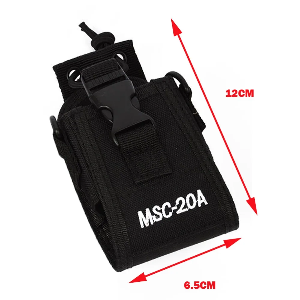 Multi-Functional Portable Radio Case Holder Holster MSC-20A for Kenwood Baofeng Ham Radio Walkie Talkie UV-5R UV-5RE Plus UV-5RA (3)