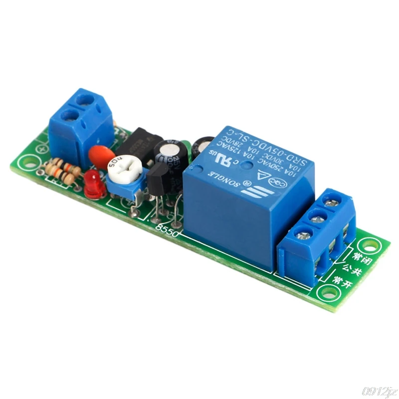 

Timer Switch JK02B 0-60 Seconds DC Adjustable Delay 5V Input Relay Module