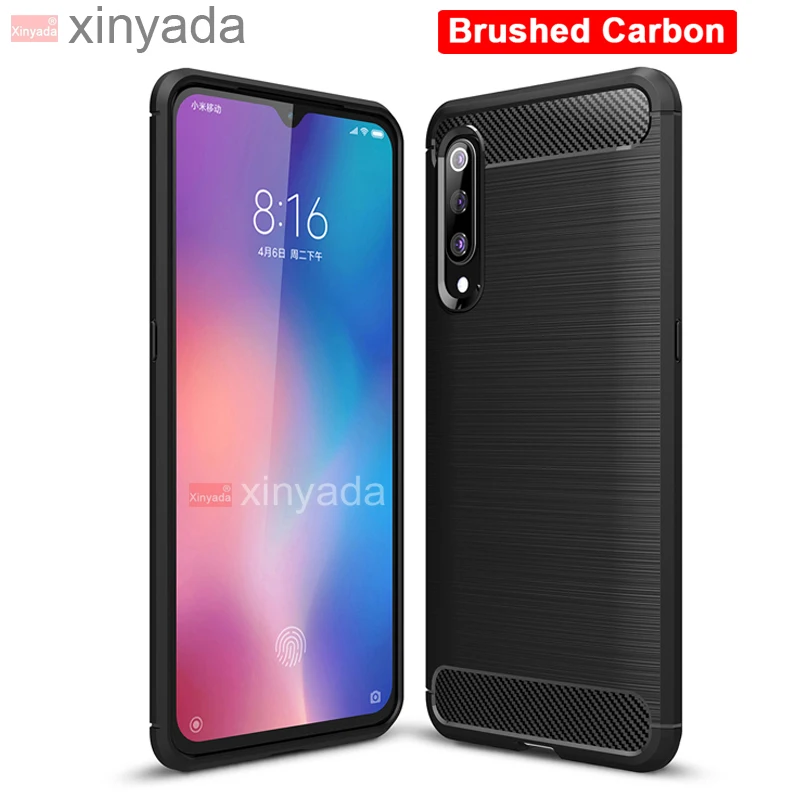 

luxury Soft Silicone Carbon Fiber Brushed Cover Case For Samsung Galaxy M10 M20 M30 A10 A30 A50 A40 A70 A20 A60 Case Shell