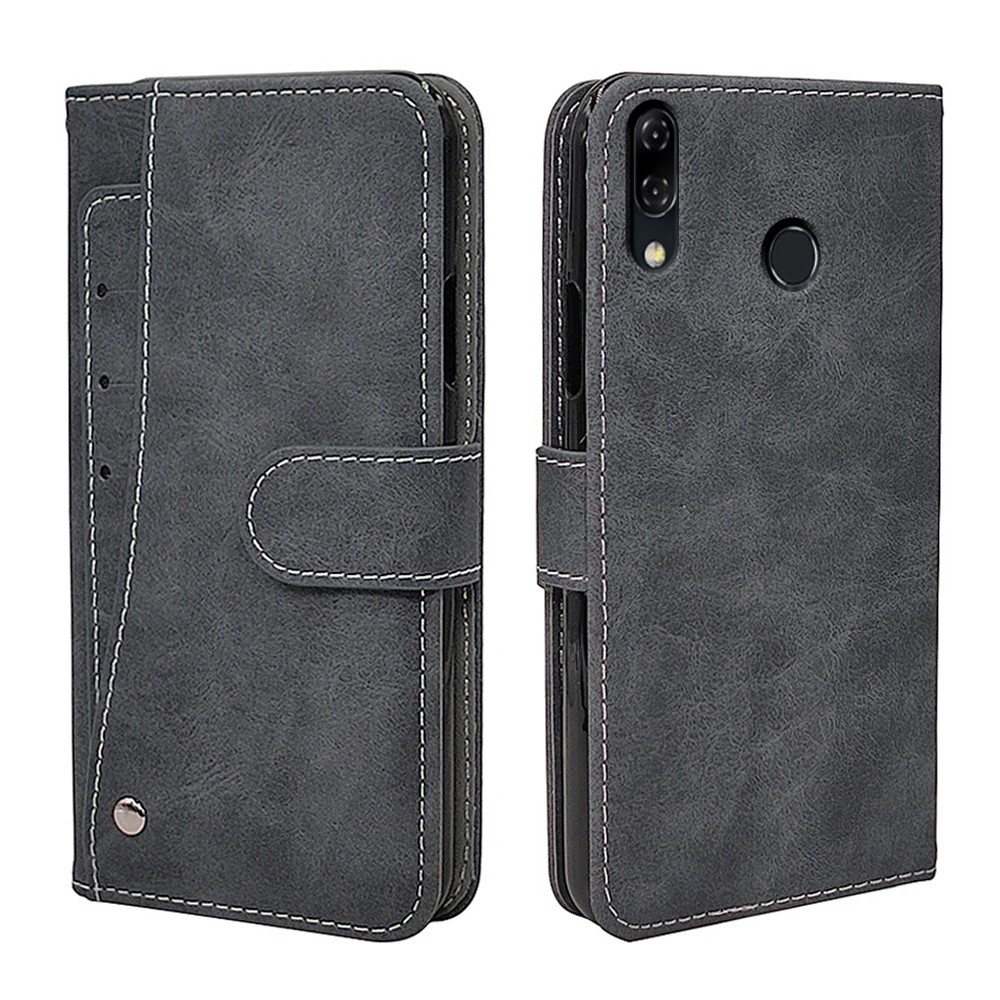 Винтажный кожаный чехол-книжка для ASUS ZenFone 5 ZE620KL 5Z ZS620KL, роскошный чехол-кошелек из ТПУ для ASUS ZS620KL, чехол для телефона