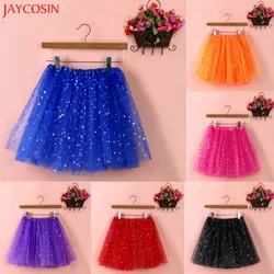 JAYCOSIN Тюлевая юбка средней длины принцесса женская летняя плиссированная газовая Короткая юбка для взрослых юбка-пачка модная одежда