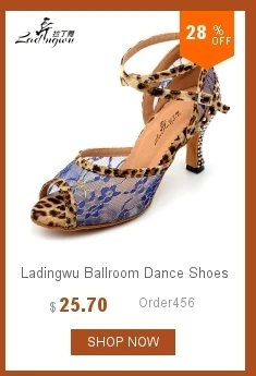 Ladingwu Бальные Танцевальные Туфли для девочек блестящие стразы латинские танцевальные туфли женские атласные красные коричневые и