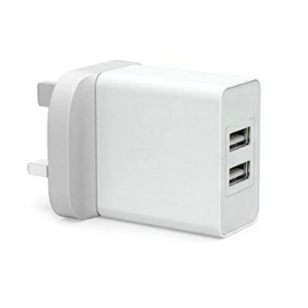3.4A 2 порта USB настенное гнездо интеллектуальное зарядное устройство штепсельная