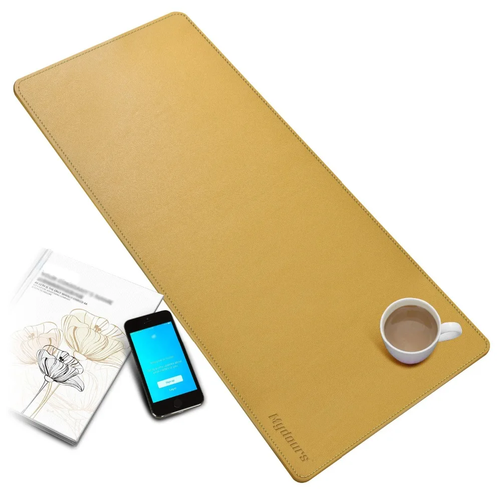 

Extended 950*400mm Gaming Mousepad Waterproof PU Leather Mouse Mat for Diablo CSGO Overwatch Gamer Keyboard Mat Office Desk Pad