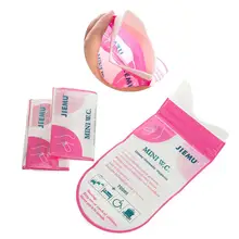 Портативный одноразовый дорожный аварийный открытый кемпинг 700 мл Туалет розовый мешок мочи