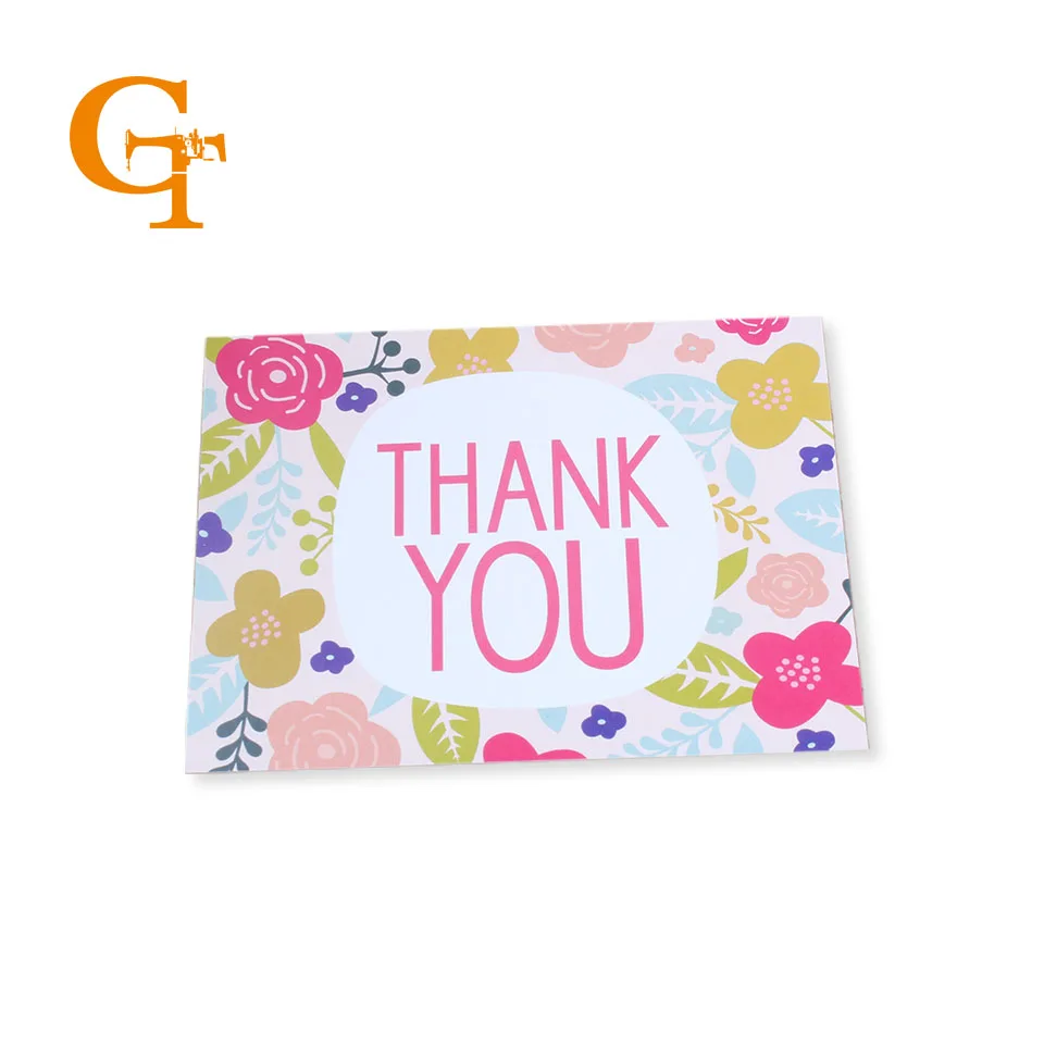 Aliexpress.com : Buy With Flowers Rectangular Gift Thank ...