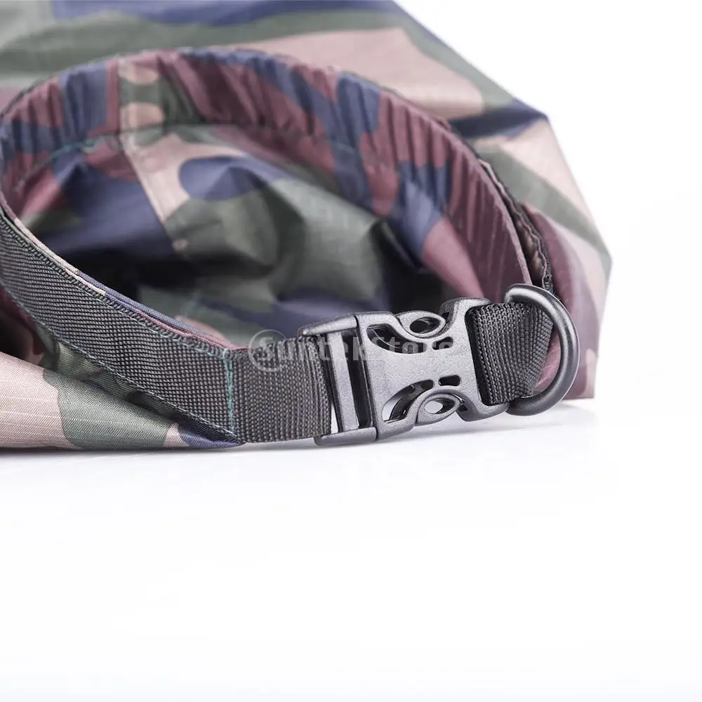 10L 12L 80L Waterproof Water Bags Sack Pouch Canoe Portable Dry Bags for Boating Kayaking Camping Rafting Hiking Green Camo