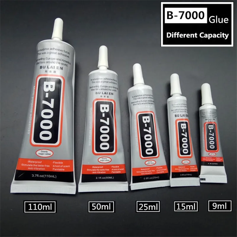 3/9ML B-7000 Glue B7000 Multi Purpose Glue Adhesive Epoxy Resin Repair  Jewelry Metal Cell Phone LCD Touch Screen Super Glue - AliExpress